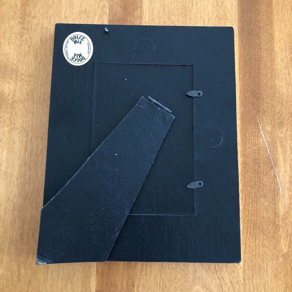 Dolce Mia Designs Picture Frame Yellow Floral 4x6" Photo Handmade - Picture 6 of 7